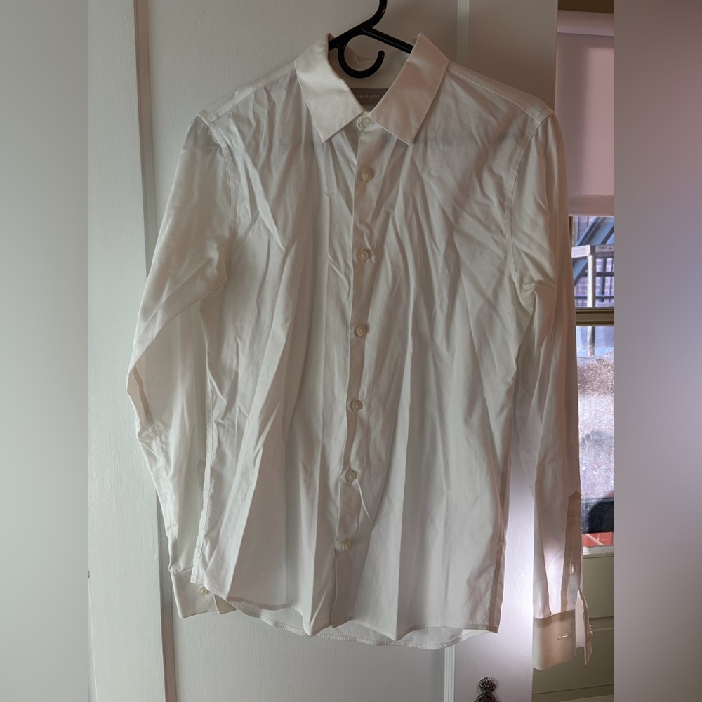 Classic White Everlane Men's Dress Shirt